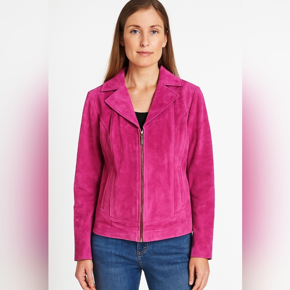Preston & York leather jacket -size s
